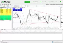 IC Markets Metatrader web.