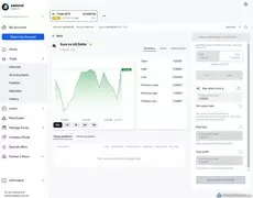 Admirals web portal trading platform.