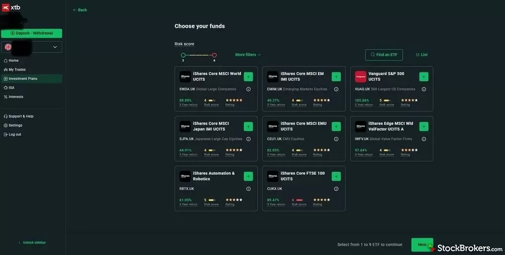 XTB investment plan XTB investment plan