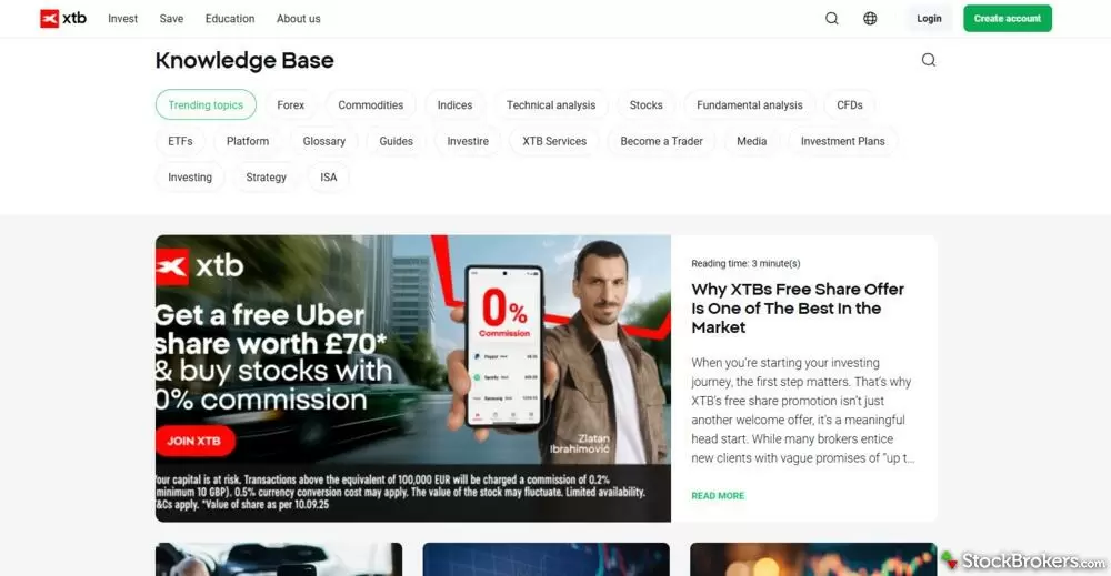 XTB education hub XTB education hub