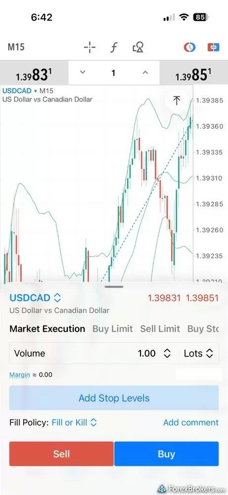 Fusion Markets MT5 mobile trading Fusion Markets MT5 mobile trading